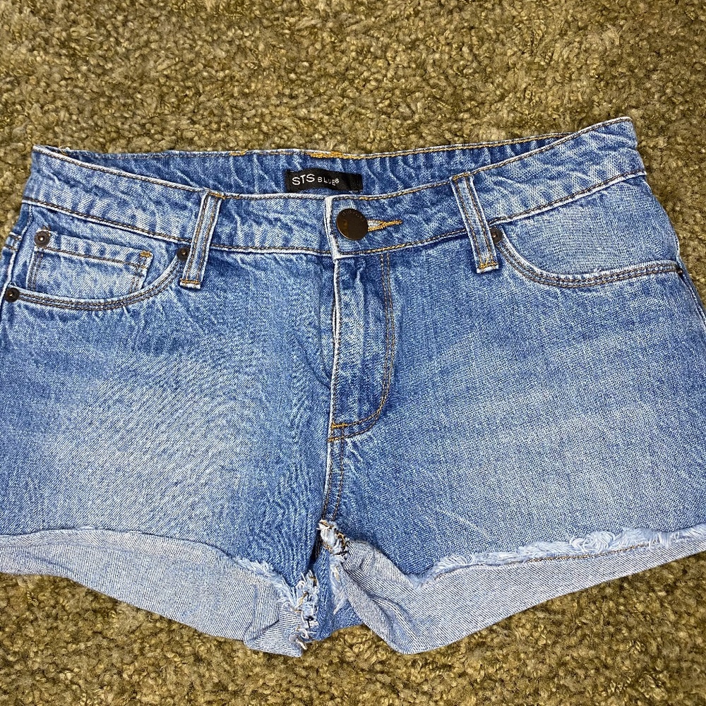 STS Blue Denim Cutoff Shorts